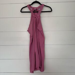 Giocam Women’s Large Pink Magenta Gio Mini Marce Mini Dress Cover Up New